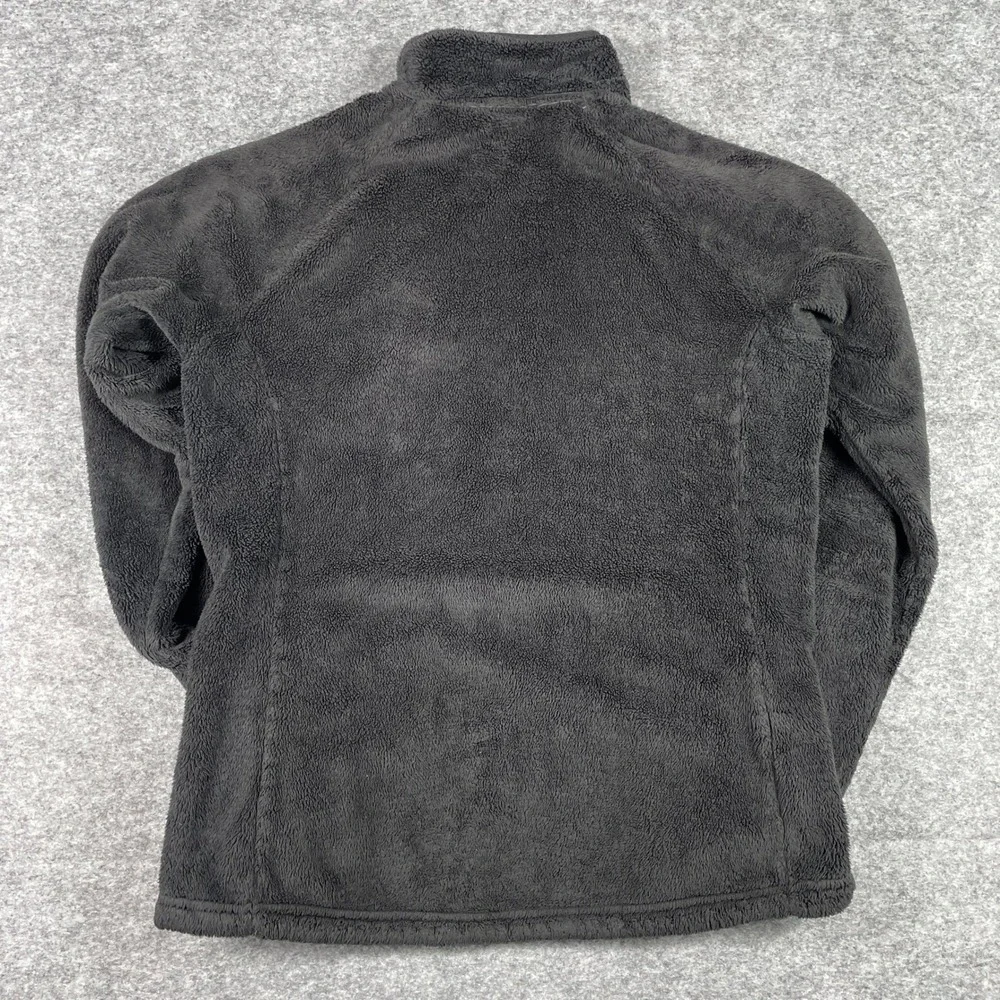 The North Face Fleece Pullover Womens Medium Black Osito Quarter Zip Pocket